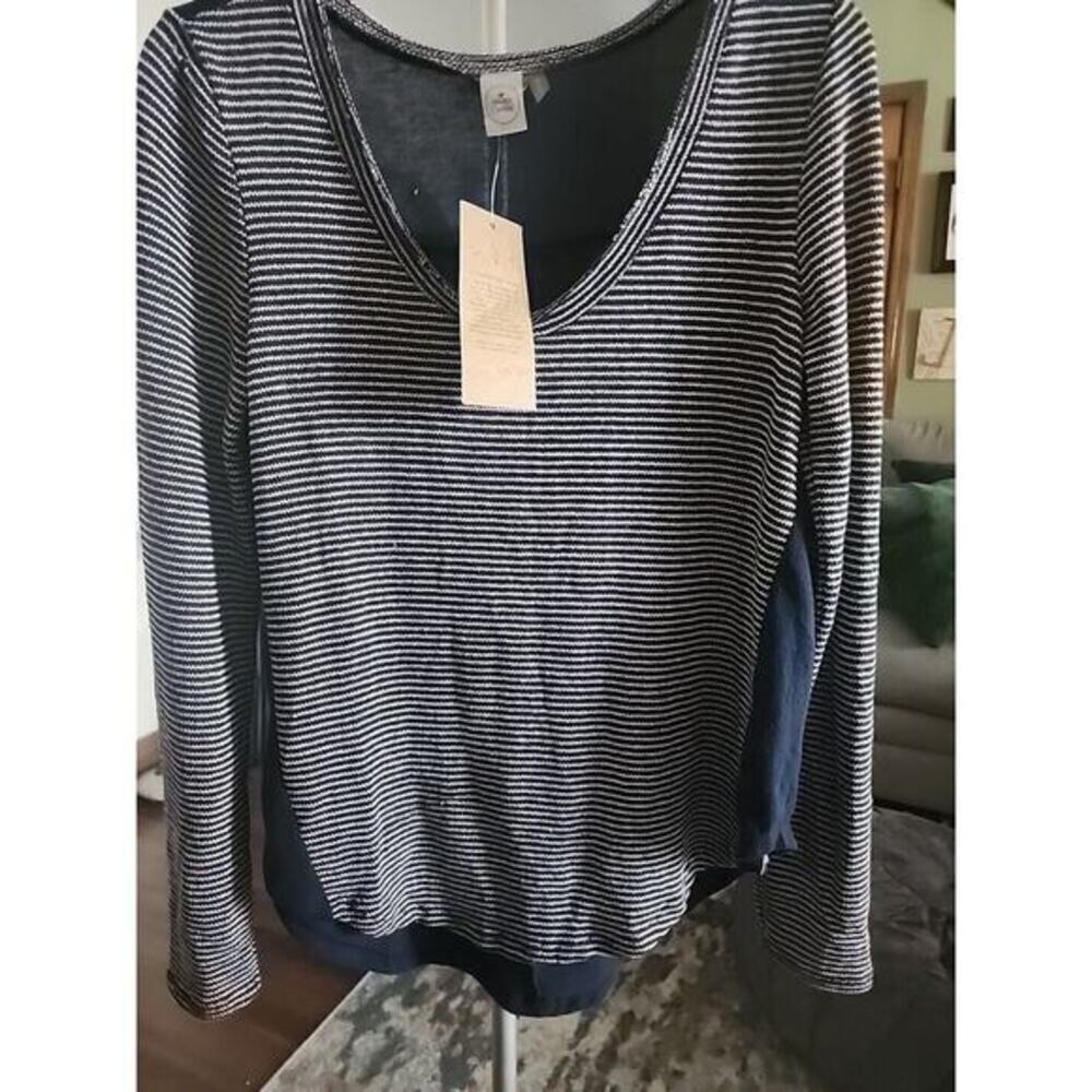 Paper Crane Top Blouse Women Girls Paper NWT XL A108 Excellent Sheer‎ Back